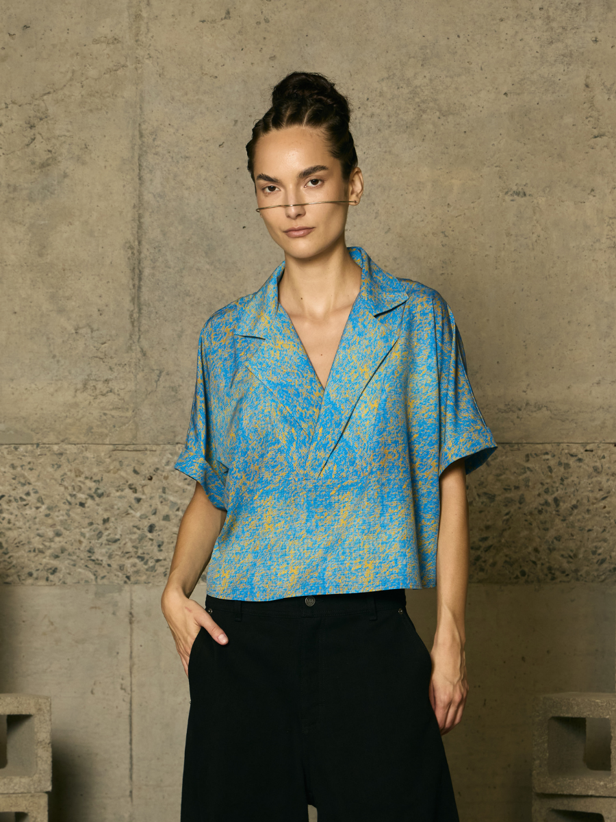 Blusa Cruzada - Luz